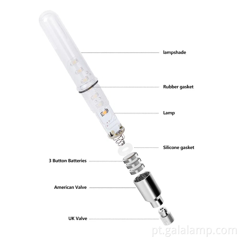 Luz da roda do núcleo da válvula de bicicleta de montanha para aviso de segurança
